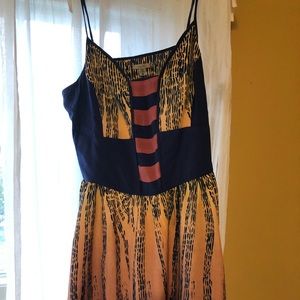 Ombré Silk Sundress